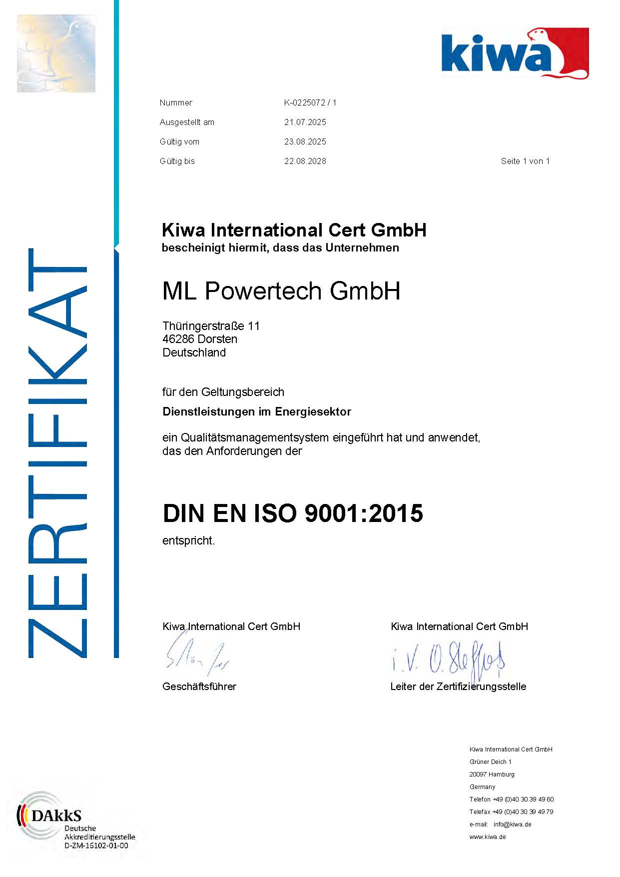 20250823_MLPowertech_9001_Zertifikat